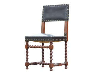 Vintage Baroque Castle Armchair - Antique
