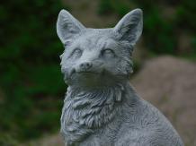 Statue Fuchs - Stein - Detailliert