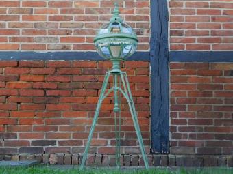 Windlicht - Lantaarn XL - 145 cm - Metaal - Vintage Green