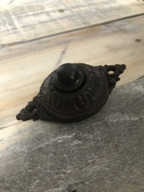 Doorbell - wilhelminian style - antique iron