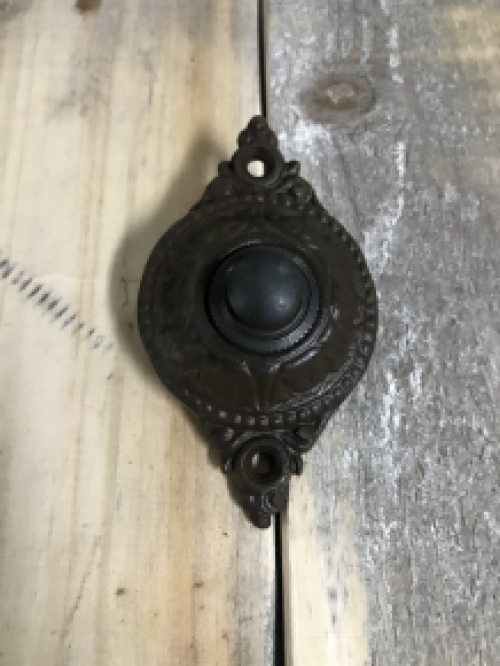 Doorbell - wilhelminian style - antique iron