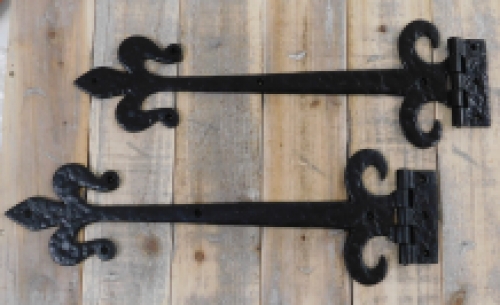 klassisches Hebelscharnier mittelalterliche Türbeschläge antik 1 x, Scharnier für Schranktüren, Scharnier für Fensterläden.