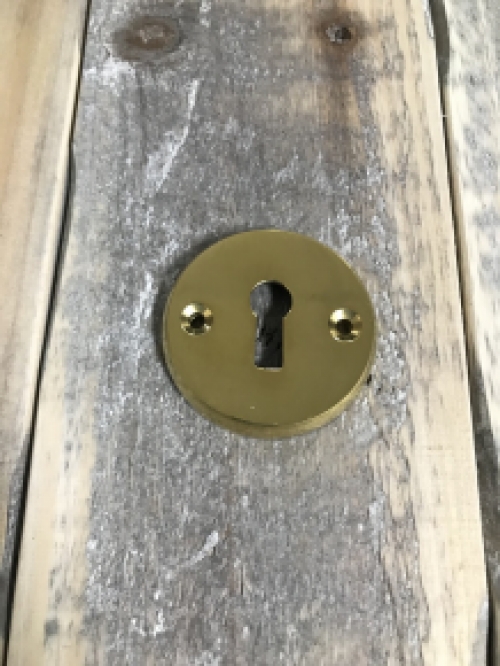 Lock rose BB - for room doors - bright brass