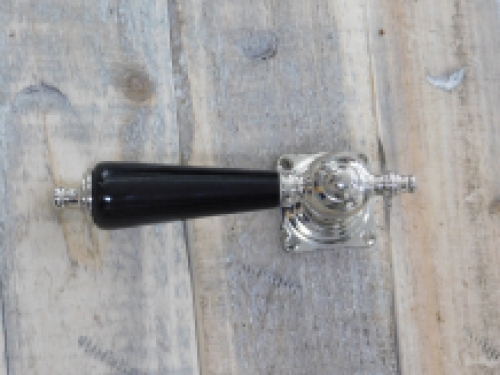 Türgarnitur für antike Türen, Nickel Keramik-Türknöpfe im Retro-Design, antik