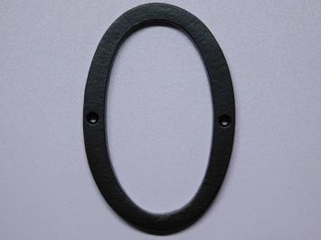 House number 0 - Extra Large - Black