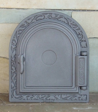 1 oven door for the stove or oven, cast iron.