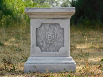 Square Pedestal - 38 cm - Stone