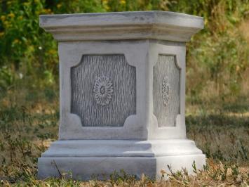 Square Pedestal - 38 cm - Stone