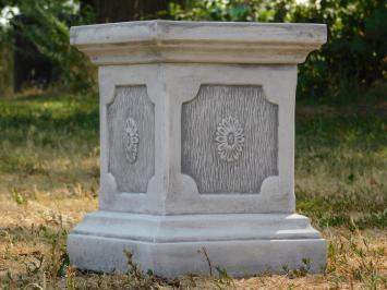 Square Pedestal - 38 cm - Stone