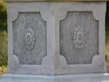Square Pedestal - 38 cm - Stone