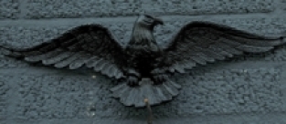 Wall decoration cast iron Eagle, beautiful eye-catcher!!