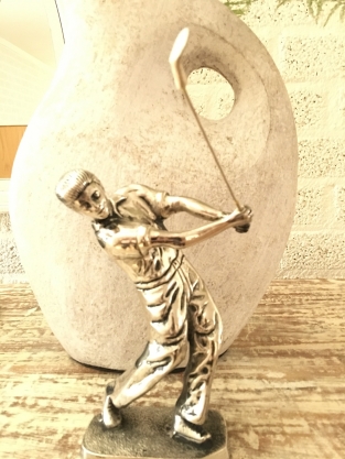 An aluminum-nickel golfer, just a lot of fun!!