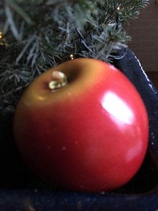 Beautifully real-looking apple, see the photos!!