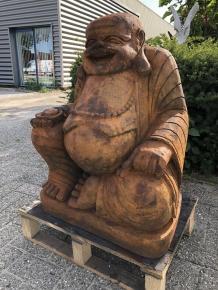 Buddha XL - Oxid - Stein