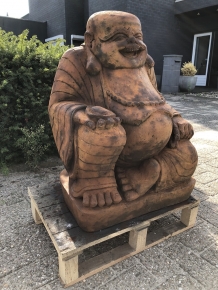 Buddha XL - Oxid - Stein