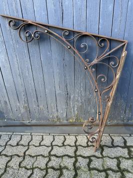 Wrought iron angle iron - Classic Model for canopy support