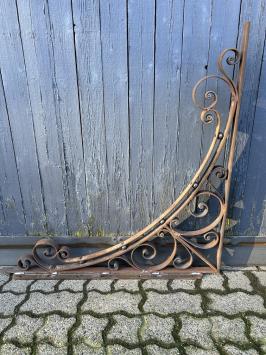 Wrought iron angle iron - Classic Model for canopy support