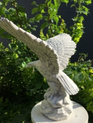 Eagle full of stone, beautiful statue.