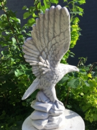 Eagle full of stone, beautiful statue.