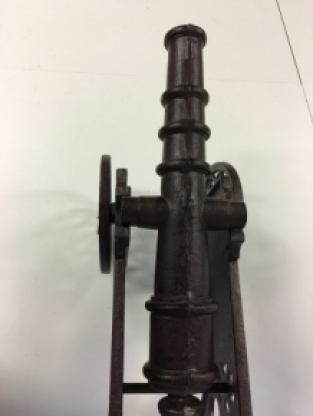 Cannon - Decorative - Cast iron - Brown