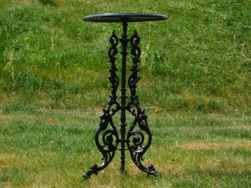 Side table - Black - Cast iron - Tripod