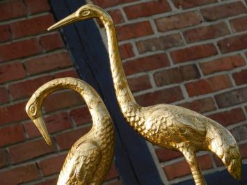 Set kraanvogels XL - goud - alu