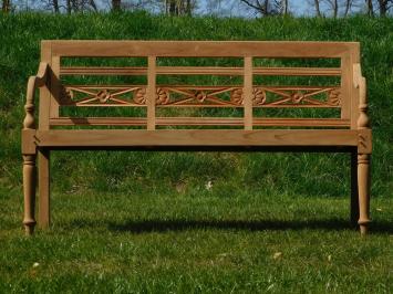Dekorative Gartenbank - 150 cm - Holz