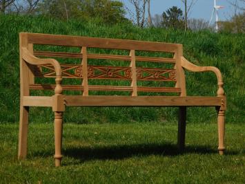 Dekorative Gartenbank - 150 cm - Holz