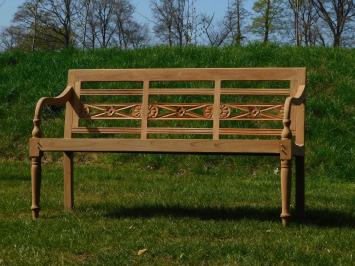 Dekorative Gartenbank - 150 cm - Holz