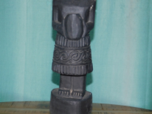 Hand-carved Asmat statue - 1/4 - Tibal Art Wood