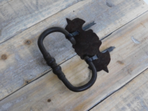Handle, grip, cabinets, drawers handle iron, rustic classic. Last one!