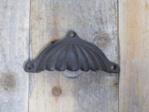 Drawer handle, , door handle, furniture hardware, antique iron, brown