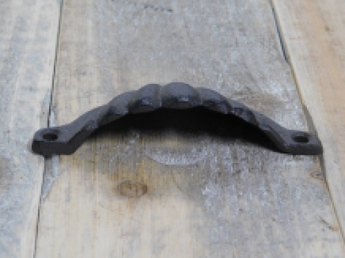 Drawer handle, , door handle, furniture hardware, antique iron, brown