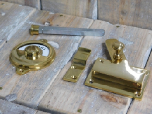 Toilet door lock twist lock toilet door lock, brass door fittings