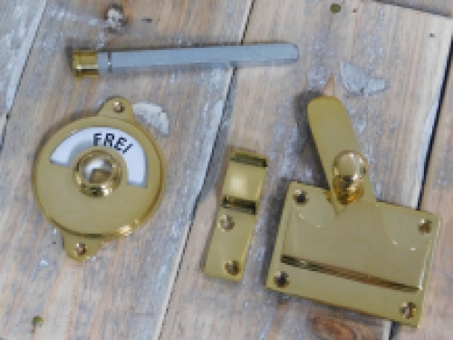 Toilet door lock twist lock toilet door lock, brass door fittings