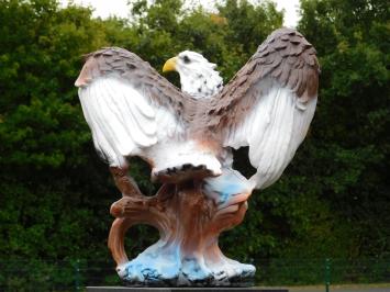 Adler mit ausgebreiteten Flügeln – 55 cm – Polystone