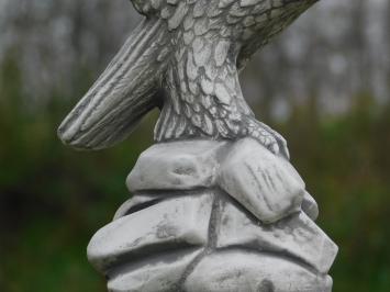 Beeld Adelaar op Rots - Steen - Roofvogel Sculptuur