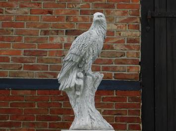 Eagle on Pedestal - 165 cm - Stone