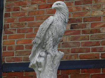 Eagle on Pedestal - 165 cm - Stone