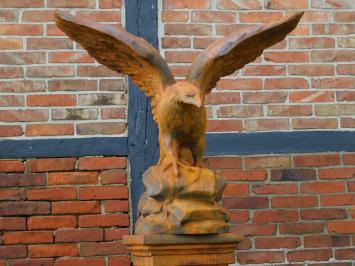 Large Eagle - Oxide - Solid Stone