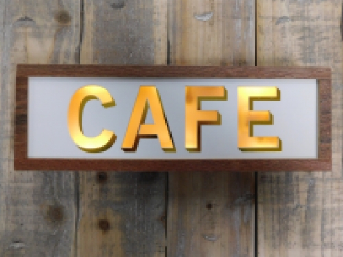 LED-teken neon, voor in een restaurant, 