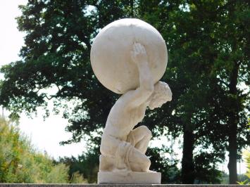 Statue of Atlas - 70 cm - Vintage look - Polystone