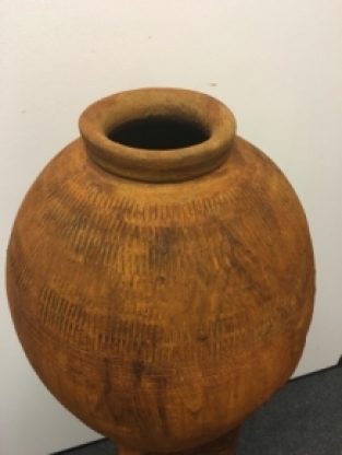 Indonesian rice-water-jug, unique piece of top design!!