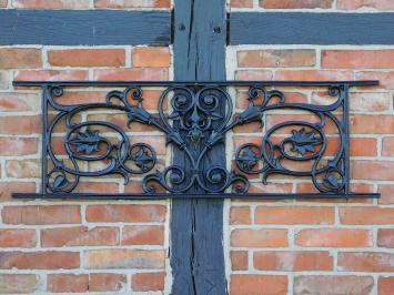 Balcony rail - Black - Window rack - Cast iron Rest