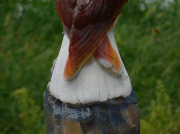 Dekorativer Adler, braun – 50 cm – Polystone