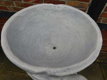 Beeld Atlas met Bloempot - 85 cm - Steen