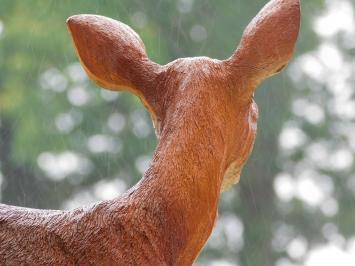 Baby Deer Sculpture – 48 x 38 cm – Polystone