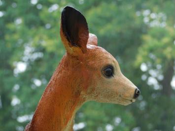 Baby Deer Sculpture – 48 x 38 cm – Polystone
