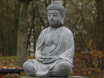 Buddha Statue Grey - 38 cm - Stone