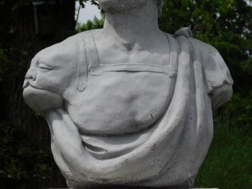 Büste des Ares (Mars) – 85 cm – Römischer Kriegsgott – Vintage-Skulptur